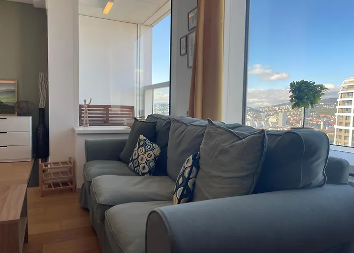 아파트 Sag 28 Floor Panrama Free Parking Free Wifi